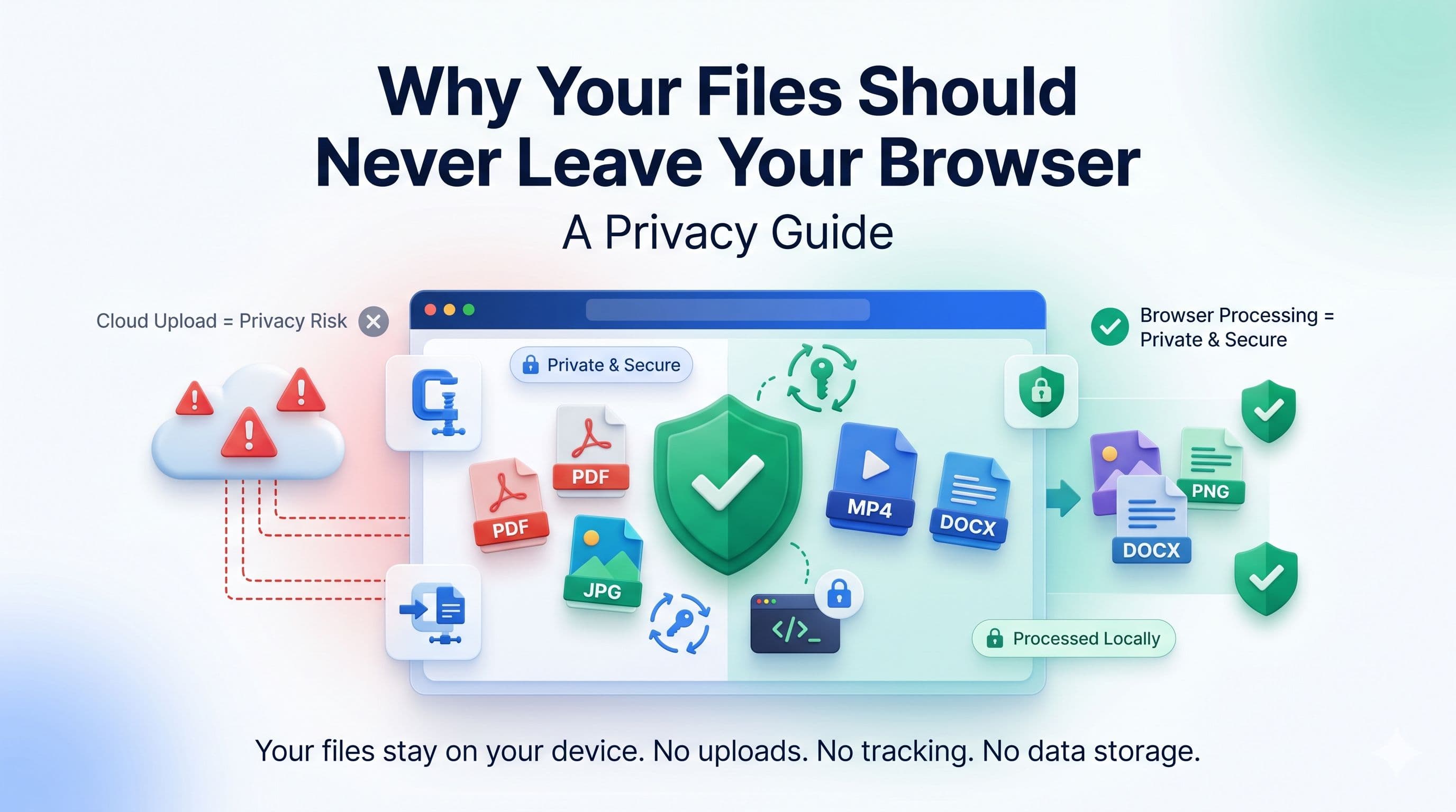 Why Your Files Should Never Leave Your Browser: A Privacy Guide